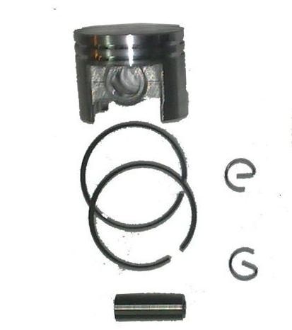 Цилиндр, поршень, кольца на косу бензиновую 2 тактн